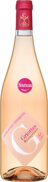 Beaujolais Nouveau Les Griottes Rose 2025 - Domaines Chermette