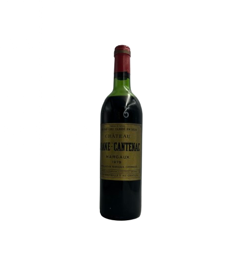 Chateau Brane Cantenac Rouge 1979 (Margaux - Bordeaux)