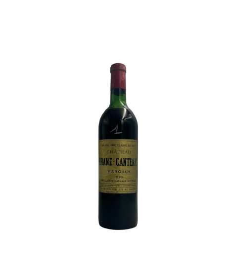 Chateau Brane Cantenac Rouge 1970 (Margaux - Bordeaux)