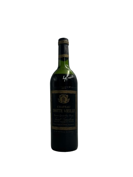 Chateau Trotte Vieille Rouge 1975 (Saint Emilion 1er Grand Cru Classe - Bordeaux)