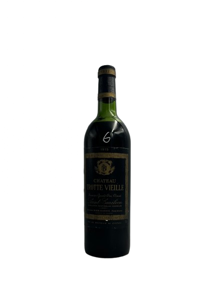Chateau Trotte Vieille Rouge 1975 (Saint Emilion 1er Grand Cru Classe - Bordeaux)