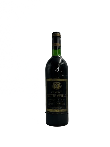 Chateau Trotte Vieille Rouge 1973 (Saint Emilion 1er cru Grand Cru Classe B - Bordeaux)