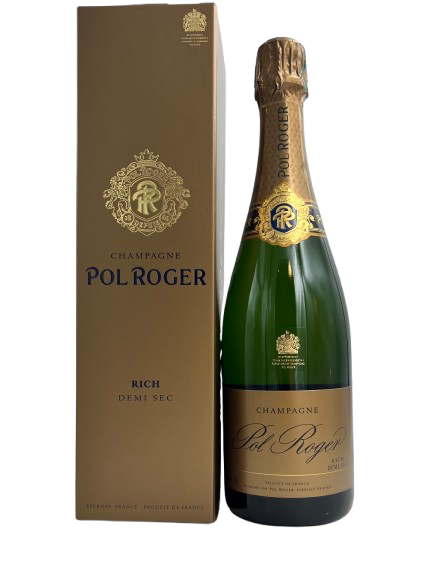 Champagne Pol Roger Rich Demi Sec (Etui)