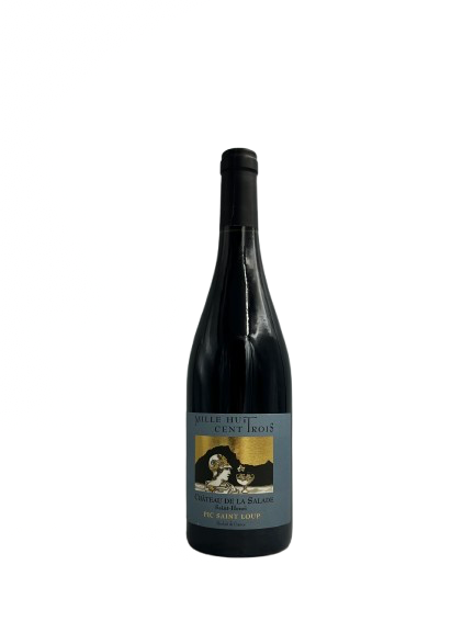 Chateau de la Salade Saint Henri Mille Huit Cent Trois Rouge 2020 (Pic Saint Loup - Languedoc)