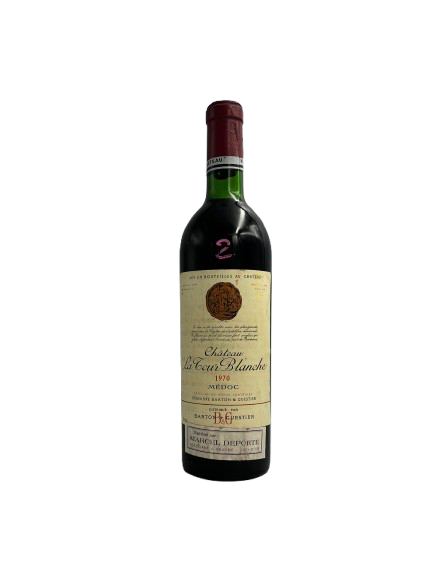 Chateau La Tour Blanche Rouge 1970 (Medoc - Bordeaux)