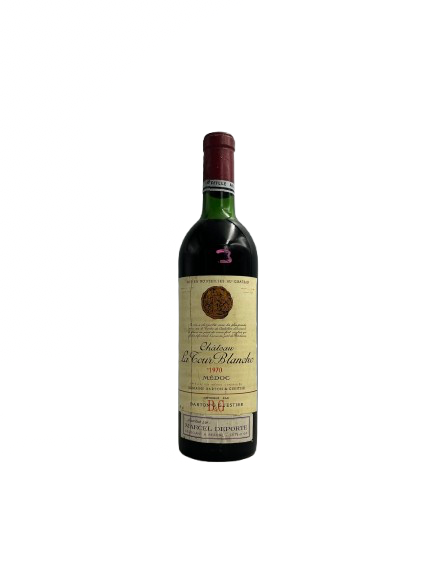 Chateau La Tour Blanche Rouge 1970 (Medoc - Bordeaux)