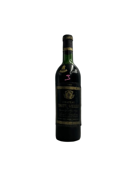 Chateau Trotte Vieille Rouge 1966 (Saint Emilion 1er Grand Cru - Bordeaux)
