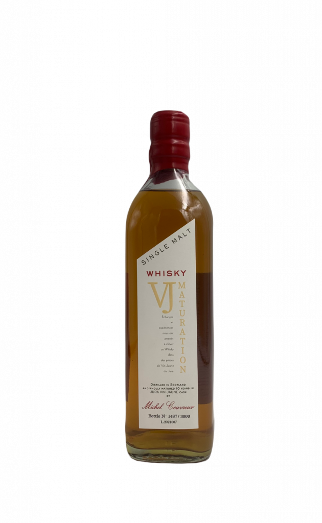 Michel Couvreur Single Malt Whisky 10 ans Vin Jaune Jura 2021