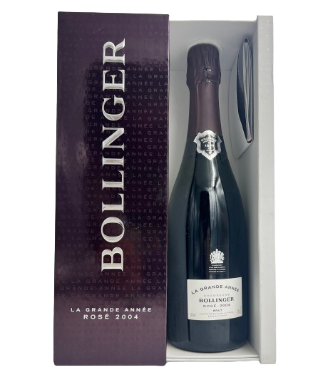 Champagne Bollinger Grande Annee rose 2004 (Avec Coffret)