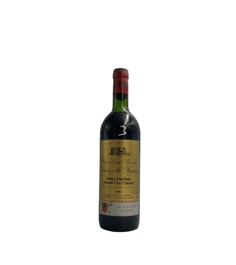 Chateau Grand Barrail Lamarzelle Figeac 1981 (Saint Emilion Grand Cru Classe)