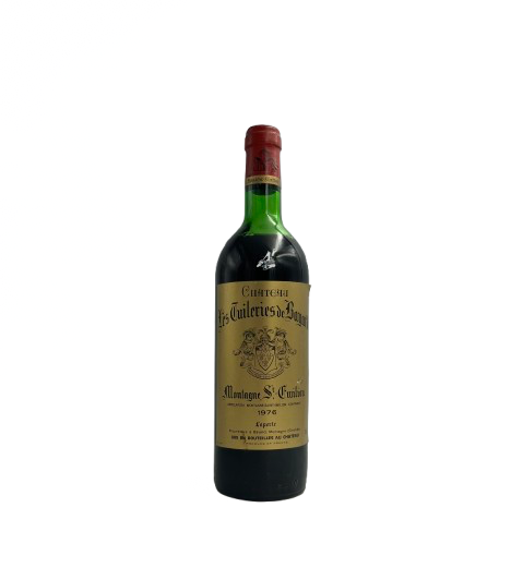 Chateau Tuilleries de Bayard Rouge 1976 (Montagne Saint Emilion - Bordeaux)