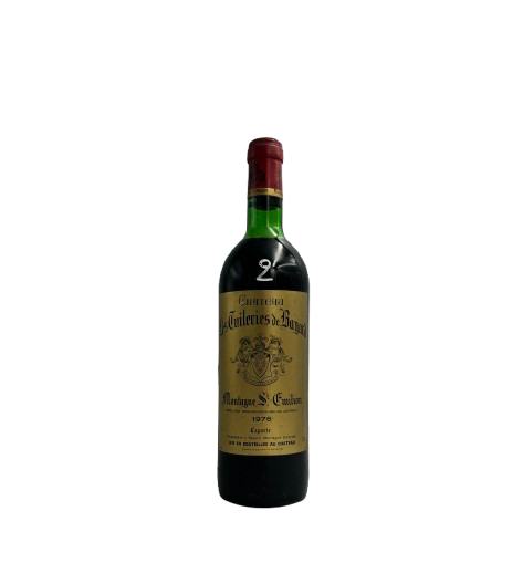 Chateau Tuilleries de Bayard Rouge 1976 (Montagne Saint Emilion - Bordeaux)