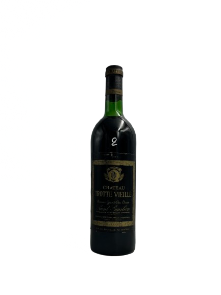 Chateau Trotte Vieille Rouge 1973 (Saint Emilion 1er cru Grand Cru Classe B - Bordeaux)