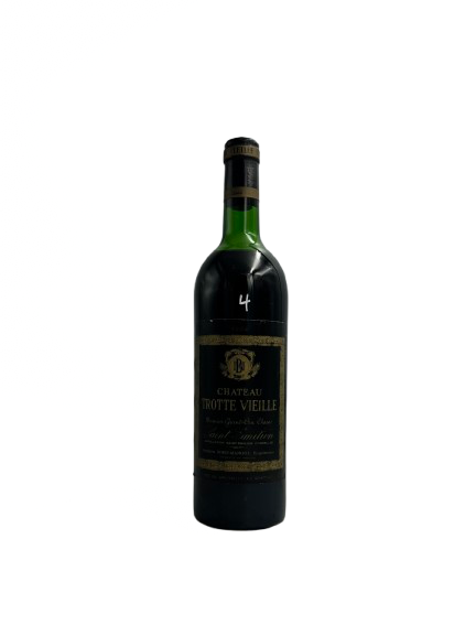 Chateau Trotte Vieille Rouge 1973 (Saint Emilion 1er cru Grand Cru Classe B - Bordeaux)