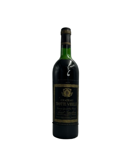 Chateau Trotte Vieille Rouge 1973 (Saint Emilion 1er cru Grand Cru Classe B - Bordeaux)