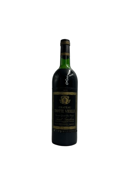Chateau Trotte Vieille Rouge 1973 (Saint Emilion 1er cru Grand Cru Classe B - Bordeaux)