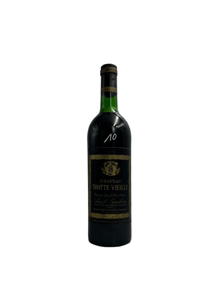 Chateau Trotte Vieille Rouge 1973 (Saint Emilion 1er cru Grand Cru Classe B - Bordeaux)