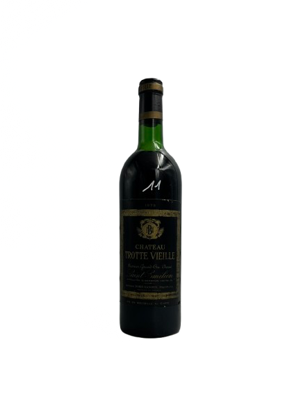 Chateau Trotte Vieille Rouge 1973 (Saint Emilion 1er cru Grand Cru Classe B - Bordeaux)