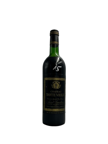 Chateau Trotte Vieille Rouge 1973 (Saint Emilion 1er cru Grand Cru Classe B - Bordeaux)