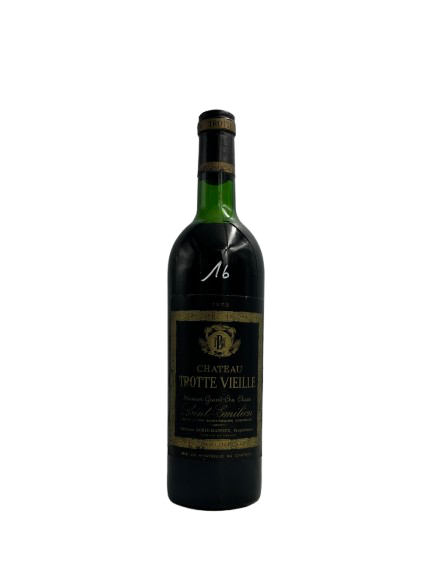 Chateau Trotte Vieille Rouge 1973 (Saint Emilion 1er cru Grand Cru Classe B - Bordeaux)