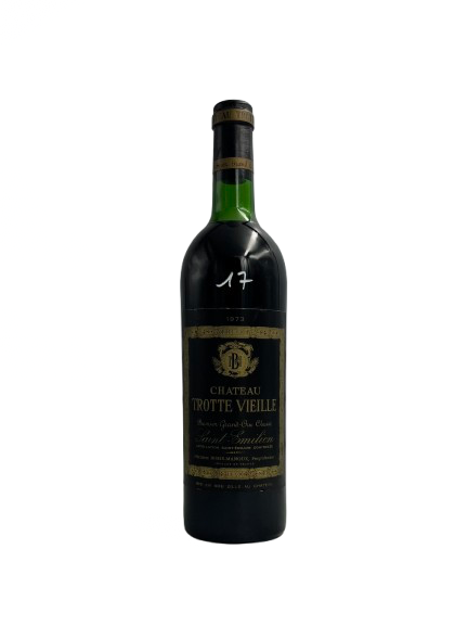 Chateau Trotte Vieille Rouge 1973 (Saint Emilion 1er cru Grand Cru Classe B - Bordeaux)