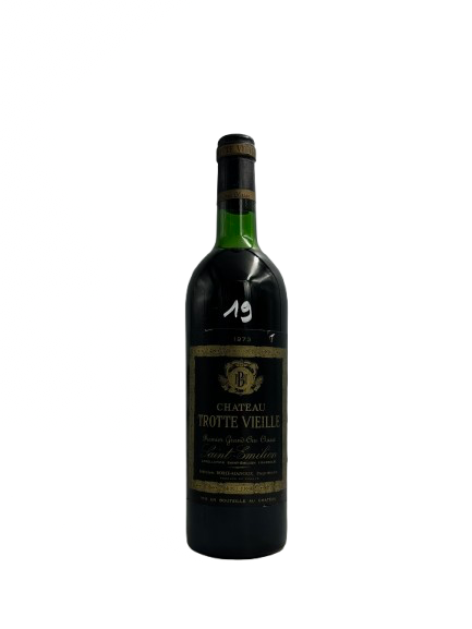 Chateau Trotte Vieille Rouge 1973 (Saint Emilion 1er cru Grand Cru Classe B - Bordeaux)