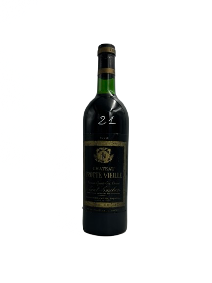 Chateau Trotte Vieille Rouge 1973 (Saint Emilion 1er cru Grand Cru Classe B - Bordeaux)