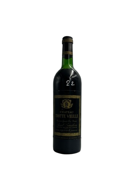 Chateau Trotte Vieille Rouge 1973 (Saint Emilion 1er cru Grand Cru Classe B - Bordeaux)