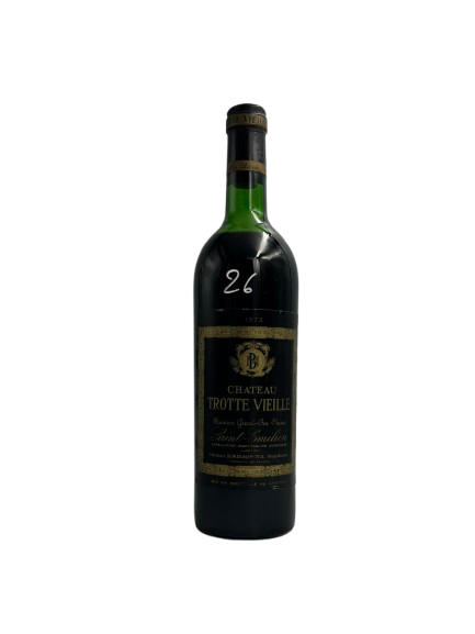 Chateau Trotte Vieille Rouge 1973 (Saint Emilion 1er cru Grand Cru Classe B - Bordeaux)