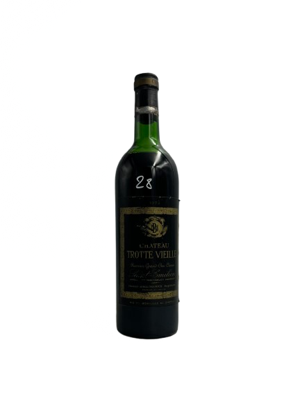 Chateau Trotte Vieille Rouge 1973 (Saint Emilion 1er cru Grand Cru Classe B - Bordeaux)
