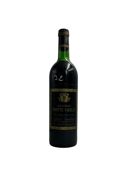 Chateau Trotte Vieille Rouge 1973 (Saint Emilion 1er cru Grand Cru Classe B - Bordeaux)