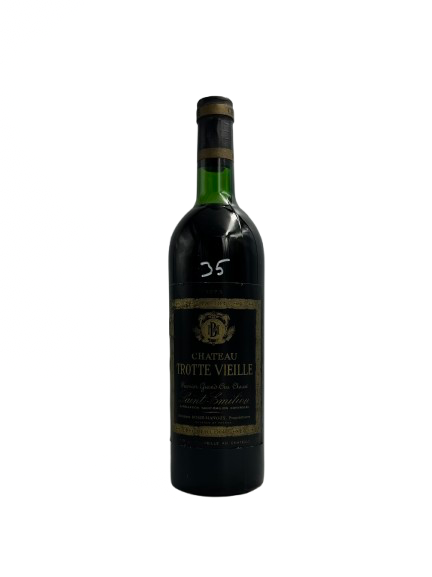 Chateau Trotte Vieille Rouge 1973 (Saint Emilion 1er cru Grand Cru Classe B - Bordeaux)